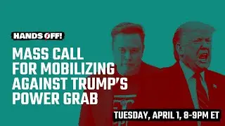 Hands Off! Mass Call for mobilizing against Trump's power grab