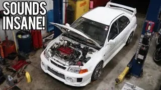 BUILT ENGINE EVO 5 FIRST START