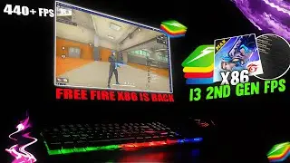 EL NUEVO FREE FIRE X86 ✅EMULADOR TELA PARADA X86! PARA BLUESTACKS - Free Fire