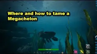Ark Genesis | Where and how to tame a Megachelon | Giant Turtle | FIXED