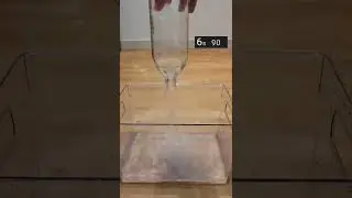 Как быстрее опустошить бутылку с водой