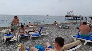 Пляж.