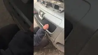 Установка зимней накладки на решетку
