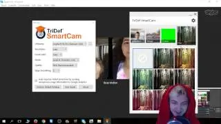 TRIDEF SMART CAM - REMOVE YOUR BACKGROUND  - CHROMA KEY WITH OBS