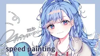 버튜버 코보 카나에루 팬아트 그리기![Speed painting/스피드페인팅]