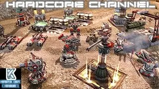 Command & Conquer 3 Tiberium Wars - Skirmish - Brutal AI - Epic Massive Battle =1=