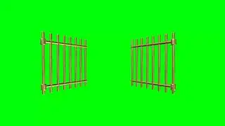 GATE GOLDEN GREEN SCREEN