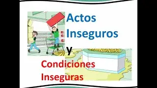 Actos Inseguros y Condiciones Inseguras explicados de forma andragógica