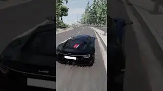 Cars on bends! | #shorts #beamngdrive #crash
