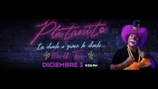 Platanito Show, En Vivo