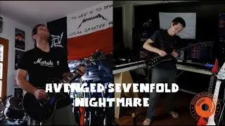 Avenged Sevenfold - Nightmare - Dual Guitar Cover by Sound Garage
