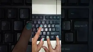 Shortcut key to open the on-screen Key board in Windows