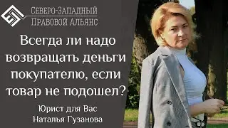 Покупатель не всегда прав. Всегда ли надо возвращать деньги покупателю, если товар не подошел?