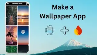 How to Make Wallpaper app in Android studio | Wallpaper with Firebase