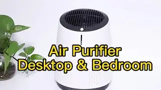 Air Purifier for Desktop and office Home Babyroom with HEPA filter Quiet against allergies and smoke