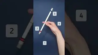 4 steps to pen spinning🖋️