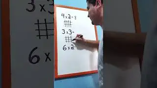 Multiplicação INCRÍVEL do Mr Bean da Matemática ♥️ #shorts