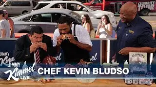 Chef Kevin Bludso Makes BBQ with Anthony Anderson & Guillermo