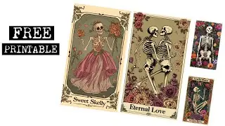 🦋🎁  Free Printable for Junk Journal, Card Making and Paper Craft