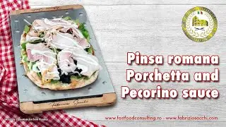 FABRIZIO SACCHI   PINSA ROMANA WITH PORCHETTA AND PECORINO SAUCE