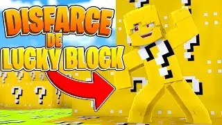 Minecraft: DISFARCE DE LUCKY BLOCK - ESCONDE ESCONDE ‹‹ P3DRU ››