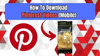 How To Download Pinterest Videos To Your Gallery With No Watermark (Mobile)