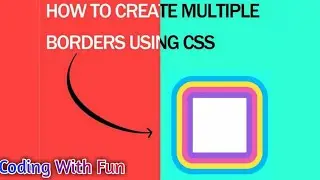 How to create multiple borders using css