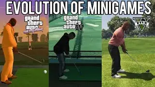 Evolution of Minigames in GTA Games