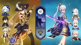 Бездна 4.8 | Мои Навия и Аяка на максималках | f2p Genshin Impact