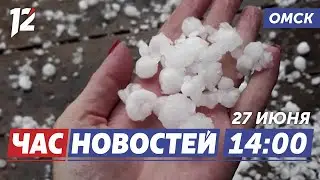 Крупный град / Горит многоэтажка / Укусы клещей. Новости Омска