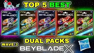 Beyblade X Top 5 BEST Dual Packs | Hasbro Wave 3