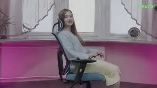 Синее кресло Falto Expert модель Star Euro лучше, чем игровое!