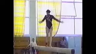 Natasha Sirenko (Kirovohrad) Balance Beam All Around (Partial) 2001 March Ukrainian Nationals