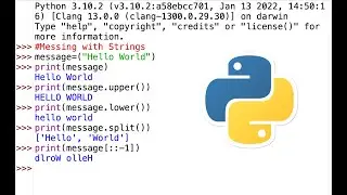 Fun things to do with Strings in Python | Beginner Guide