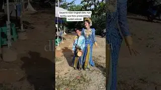 pengantin viral guru dan murid‼️