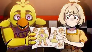 Origin Story of Chica (Five Nights at Freddys Animation)