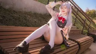 【Aya】Hmph! dance cover x Alya cosplay