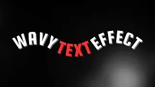 Canva just got a whole lot cooler: learn how to make the wavy text effect!