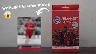 Topps FC Bayern Munich 2021/22 Team Set Opening !! Amazing Auto + Numbered parallel pull !!