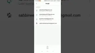 How to remove multiple gmail account from android phone