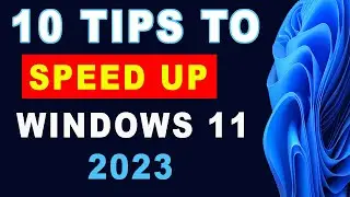 SPEED UP WINDOWS