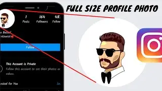 How to Download Instagram Profile Picture | How To See Anyone Instagram Profile Picture In Full Size