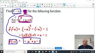 Evaluating Functions Example #3