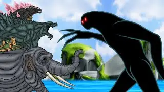 FLORIAN TRIANGLE(One piece) vs EVOLVED GODZILLA & GODZILLA EARTH & ZUNESHA