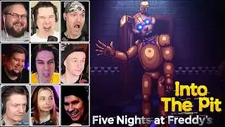 Реакция Летсплейщиков на Страшного Спринг Бонни в Новом Фнафе | FNAF Into The Pit
