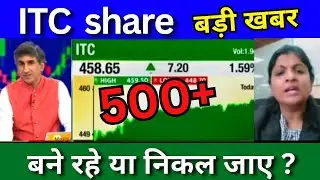 ITC share latest news today, ITC share news today, Target price, share analysis, buy or sell ?