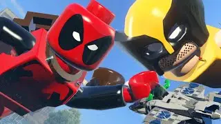 LEGO Deadpool & Wolverine in LEGO Marvel Super Heroes Cutscenes