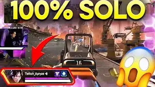 WINNING 100% SOLO GAME! | APRYZE | APEX LEGENDS #1 WRAITH IN THE WORLD