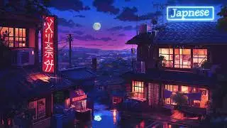 Lofi Hip Hop Beats 🕹️ 1980s & 90s Nostalgic Vibes Old Japanese Town Ambience 🌆 Lofi Rain Playlist