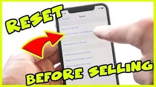 How to Factory Reset Your iPhone Before Selling - 2021 DIY Tutorial
